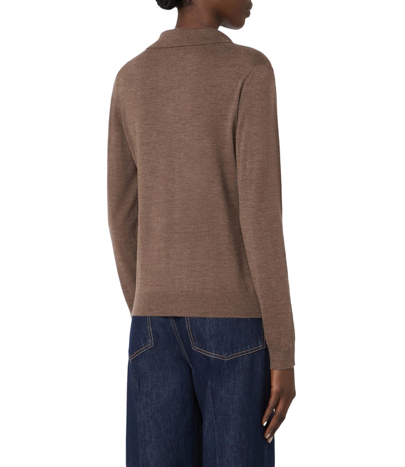 Max Mara Weekend Maglia da Donna - Marron Glace' - 2625366052600