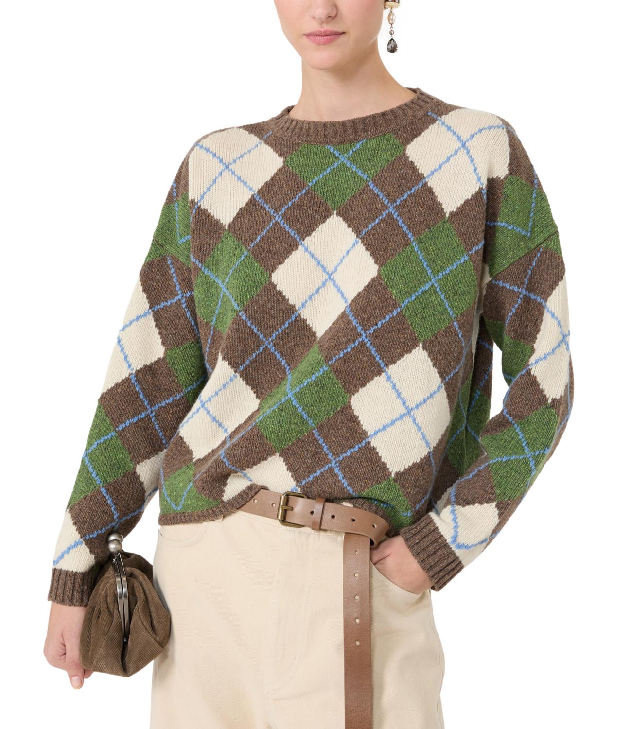 Max Mara Weekend Maglia da Donna - Marron Glace' - 2625366252600