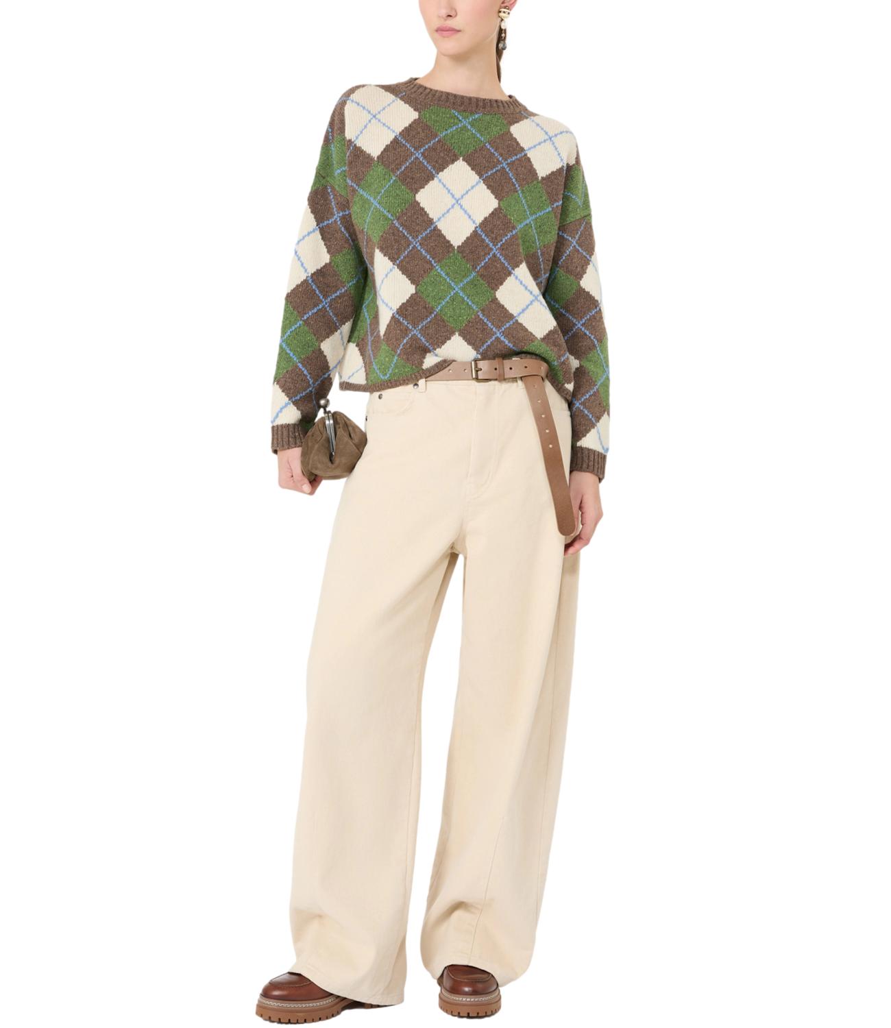 Max Mara Weekend Maglia da Donna - Marron Glace' - 2625366252600