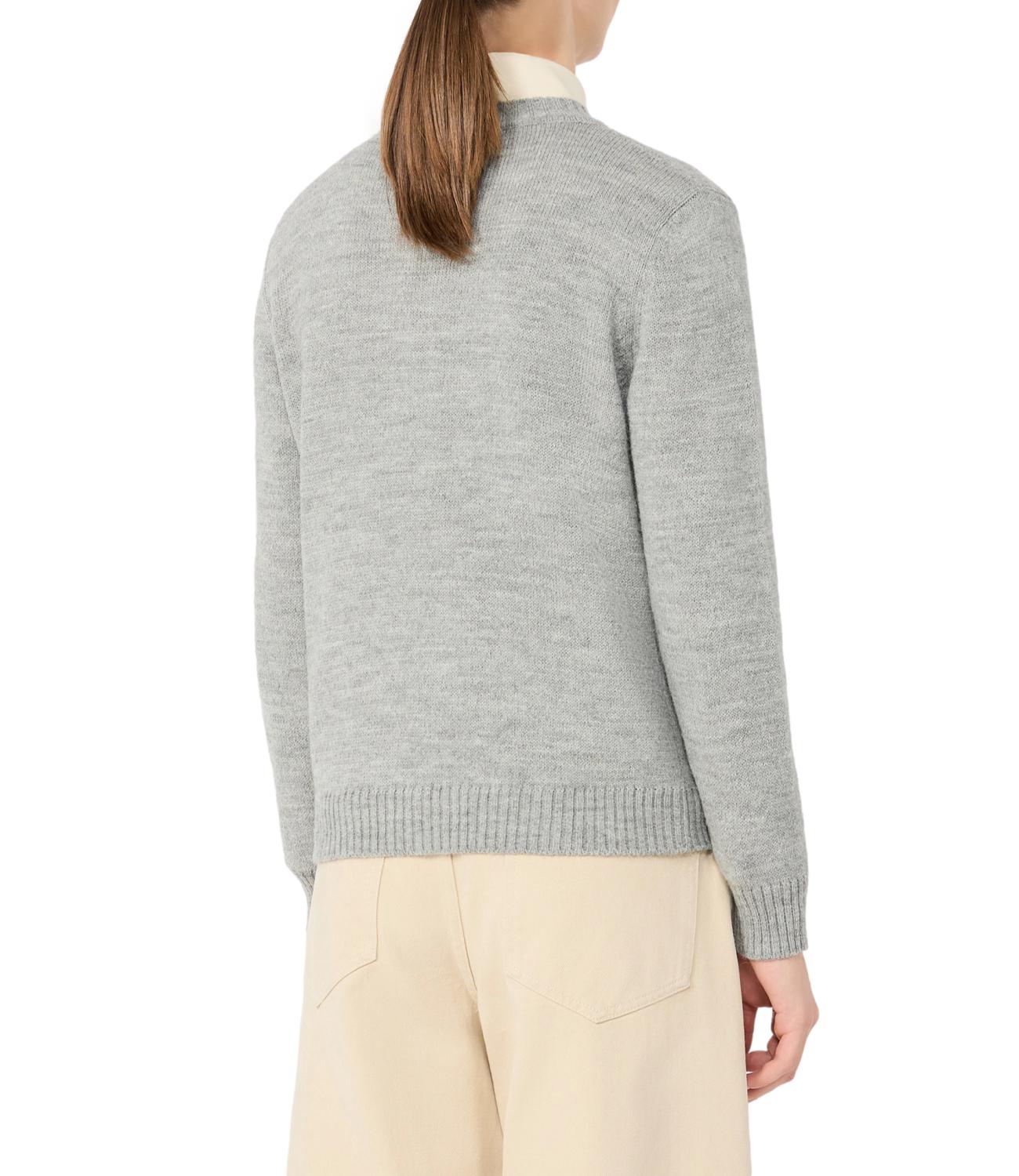 Max Mara Weekend Maglia da Donna - Grigio Chiaro - 2625366272600