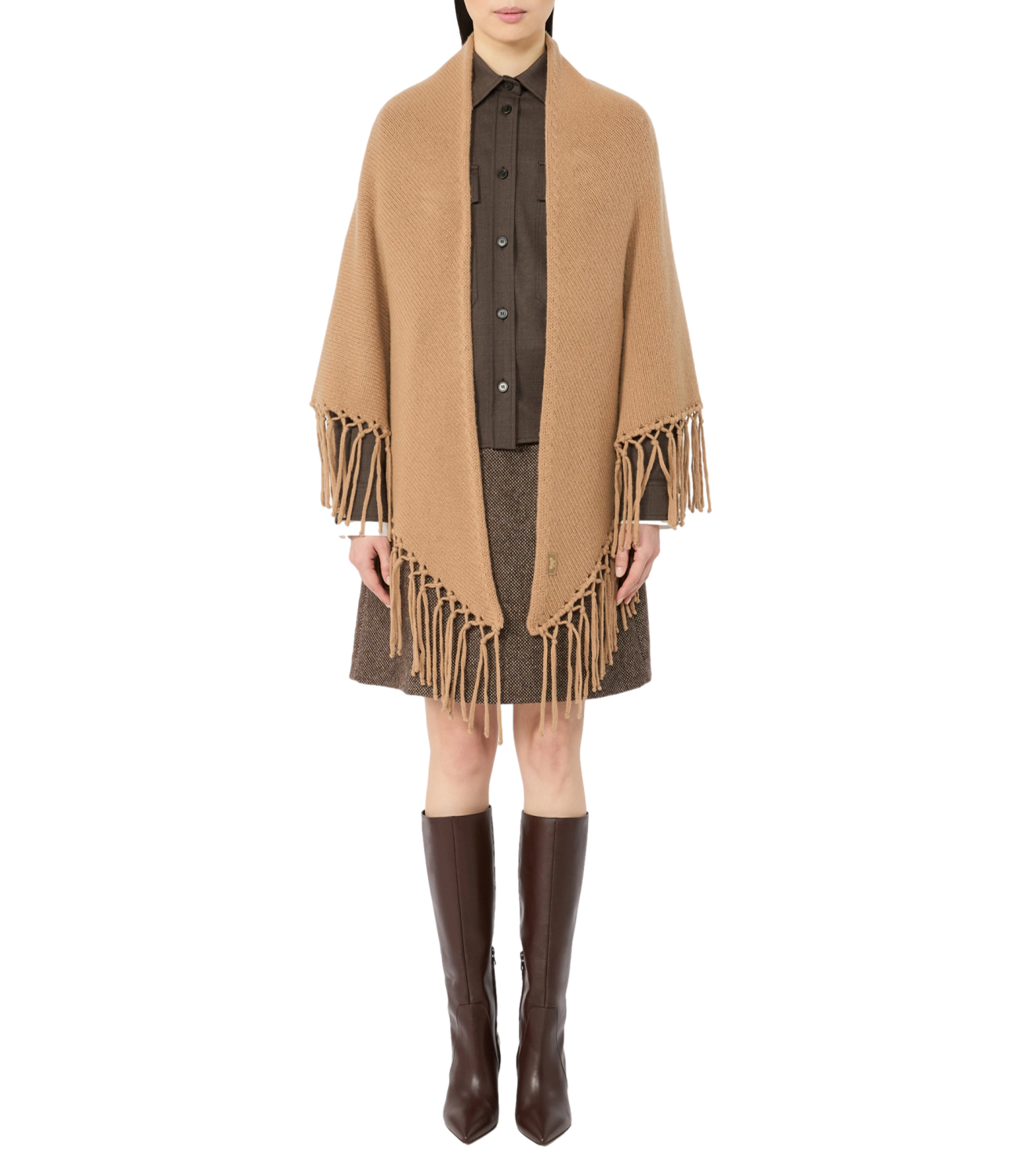 Max Mara Weekend Sciarpa/Foulard da Donna - Cammello - 2625746045600