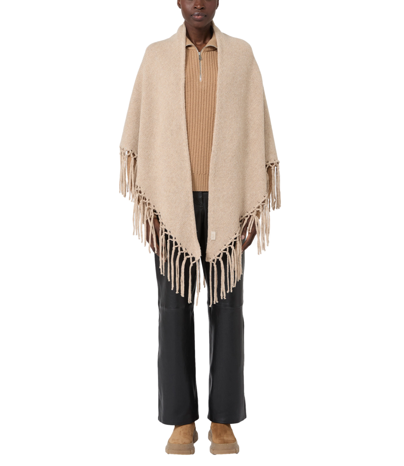 Max Mara Weekend Sciarpa/Foulard da Donna - Caramello - 2625746045600