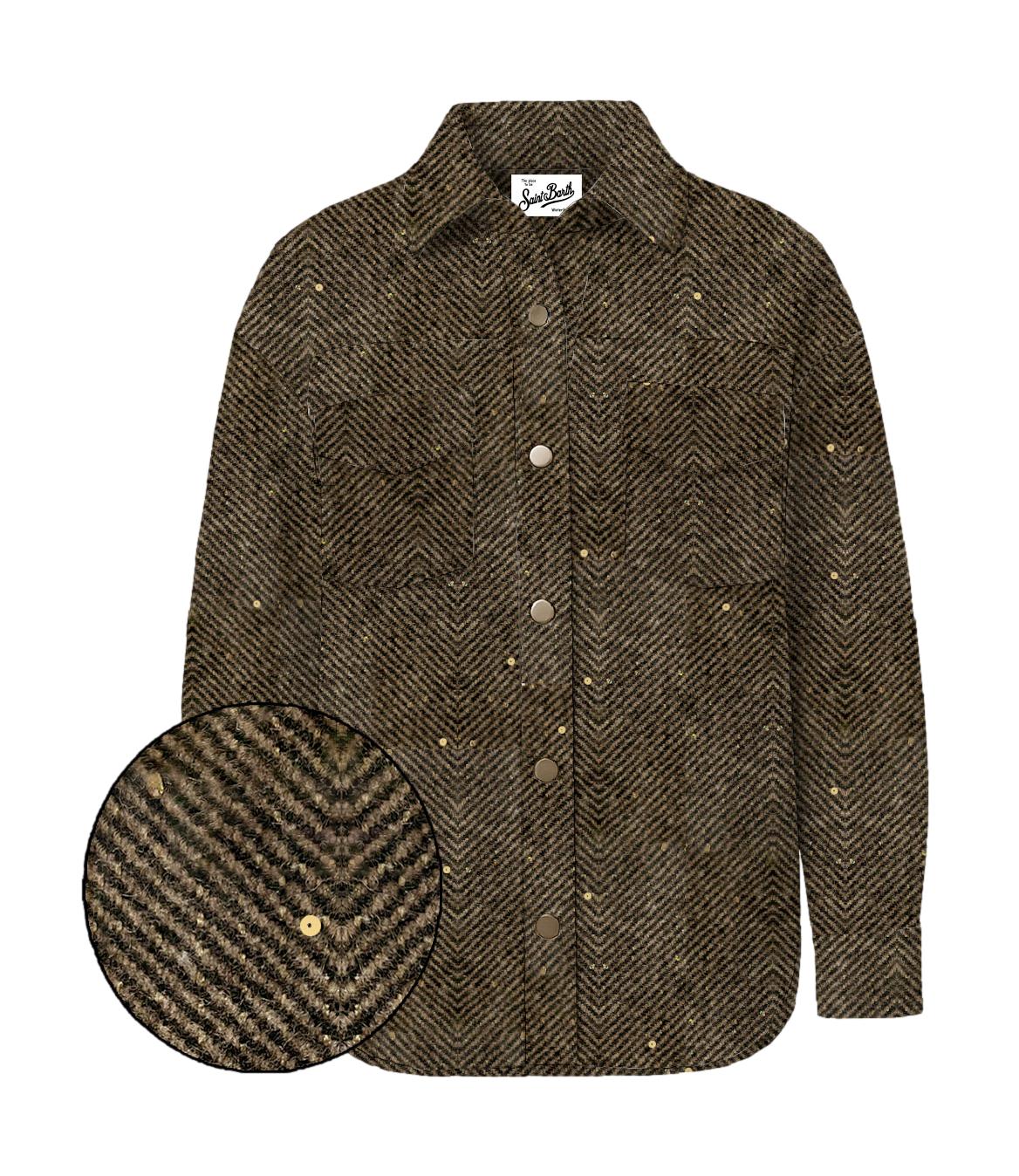Mc2 Saint Barth Camicia da Donna - Herringbone 1811 - Gmy0004