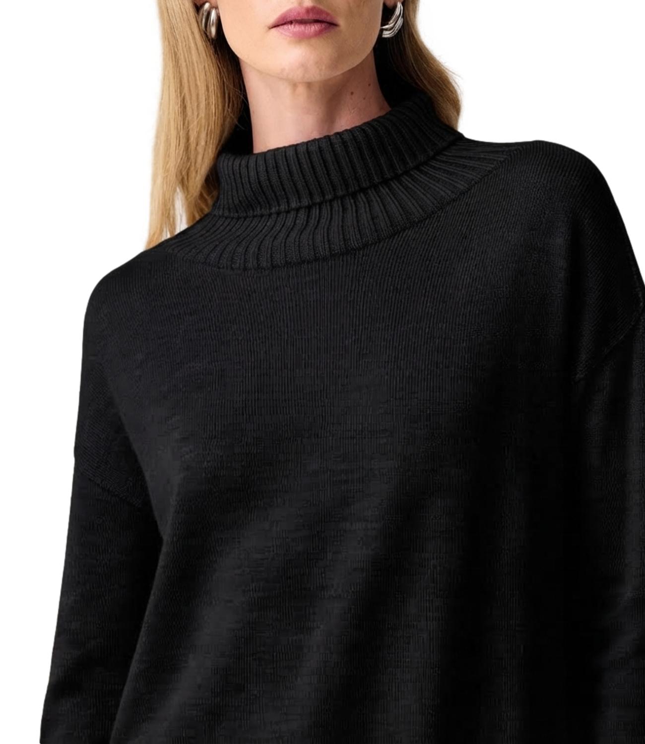 Mm Maglia da Donna - Nero - 2626366148600
