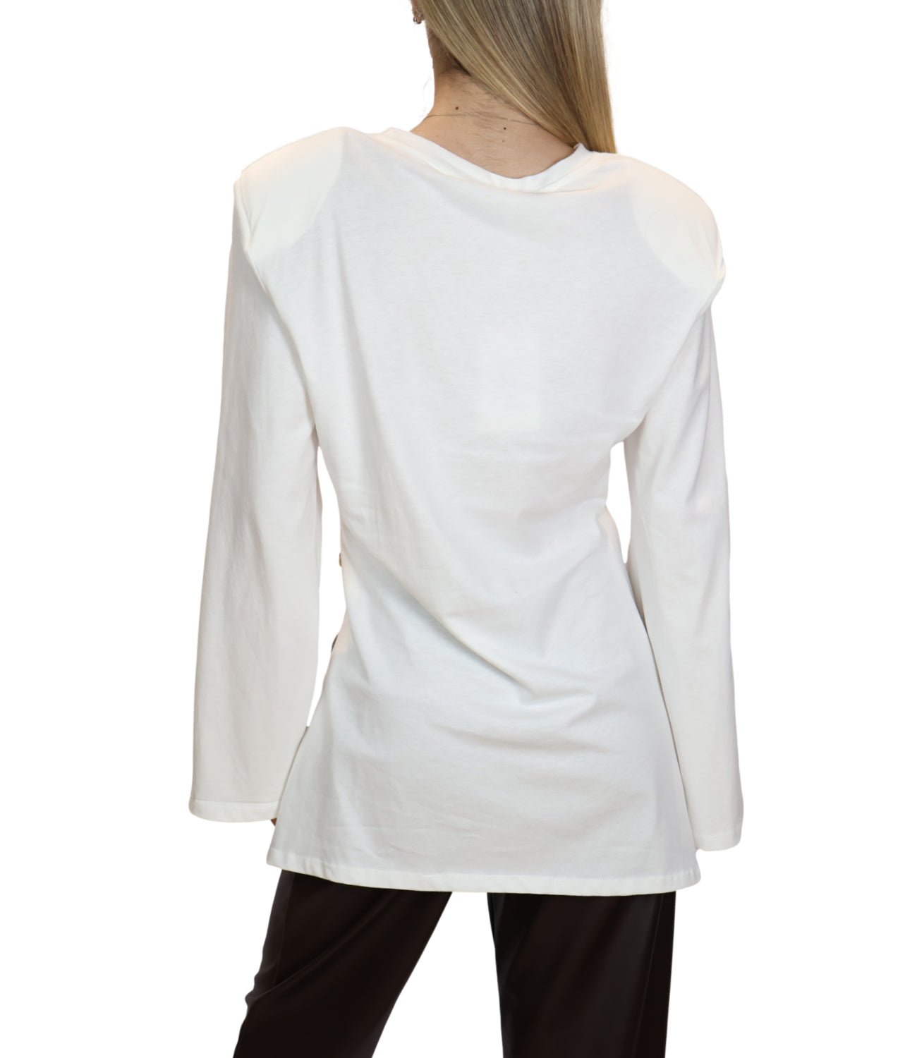 Motel Maglia da Donna - Panna - 01-M912fw26