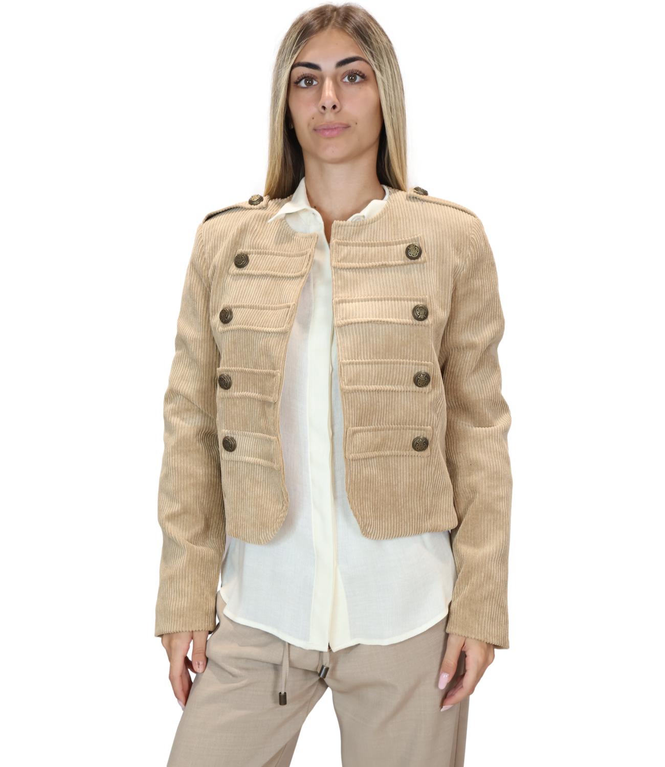 Motel Giacca da Donna - Camel - 27b5516