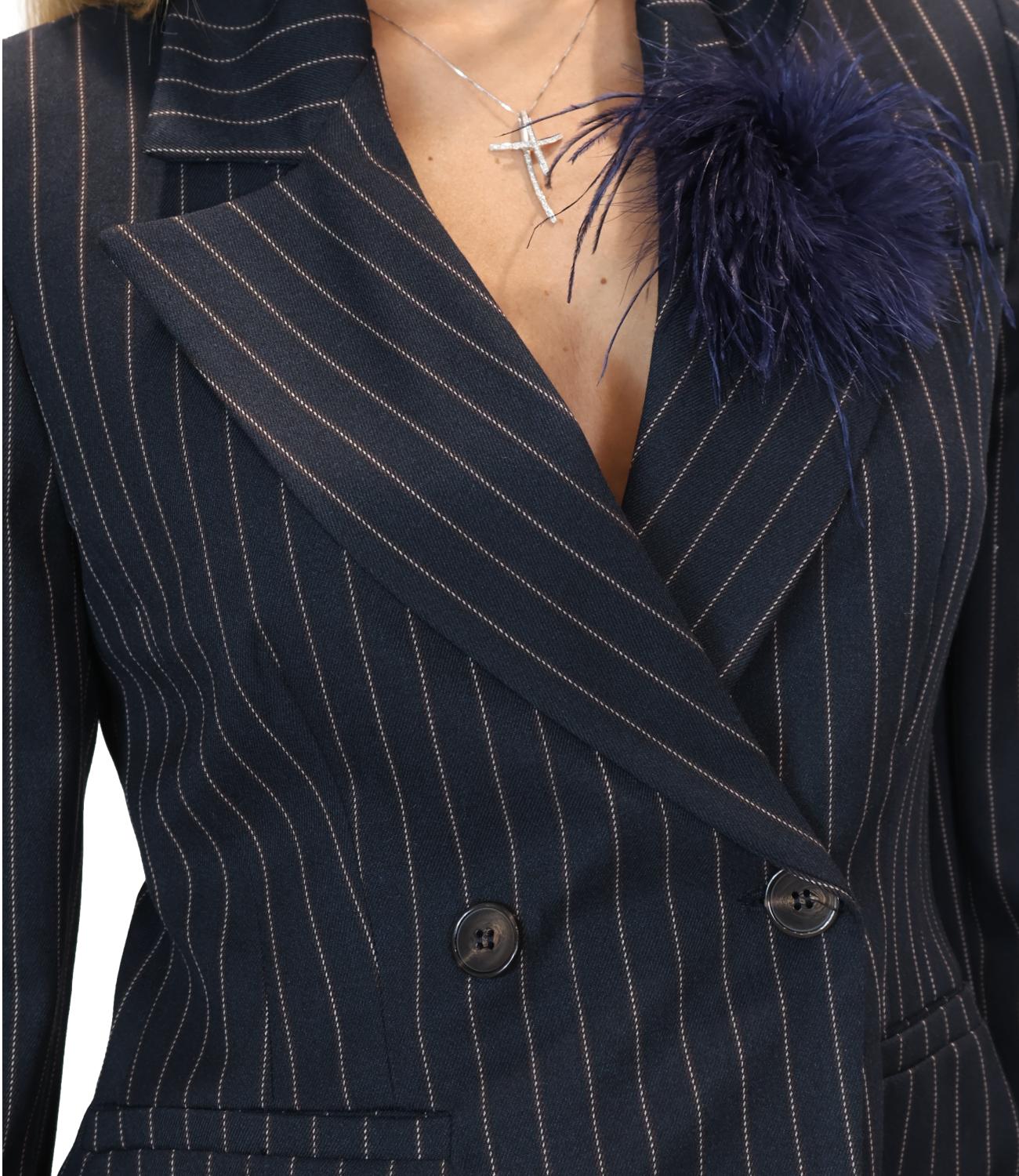 Motel Giacca da Donna - Blu - 27b6598