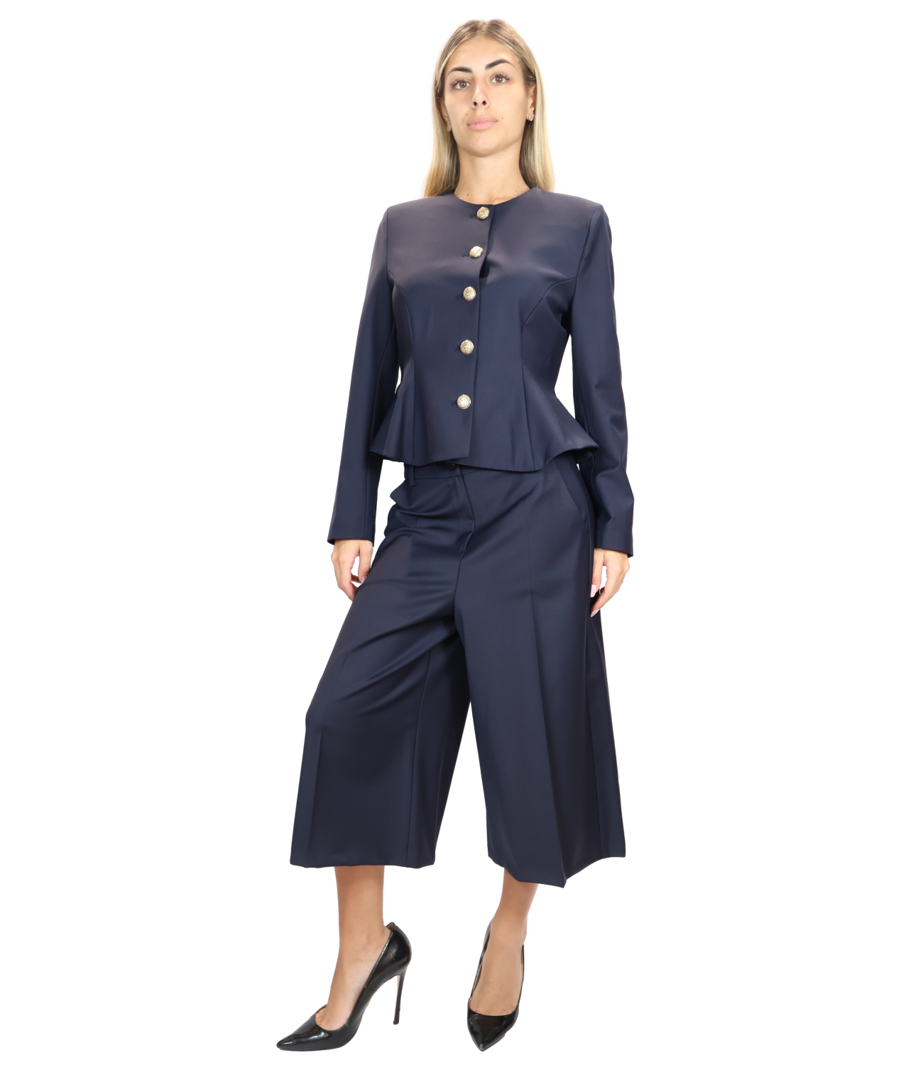 Motel Pantalone da Donna - Blu - 27p5539
