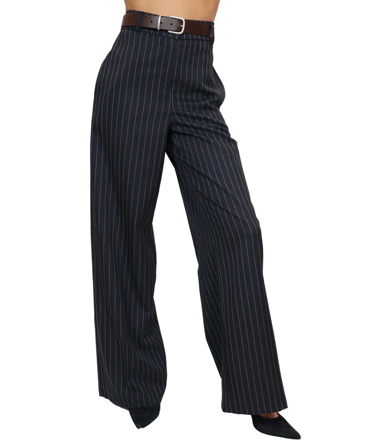Motel Pantalone da Donna - Blu - 27p6505