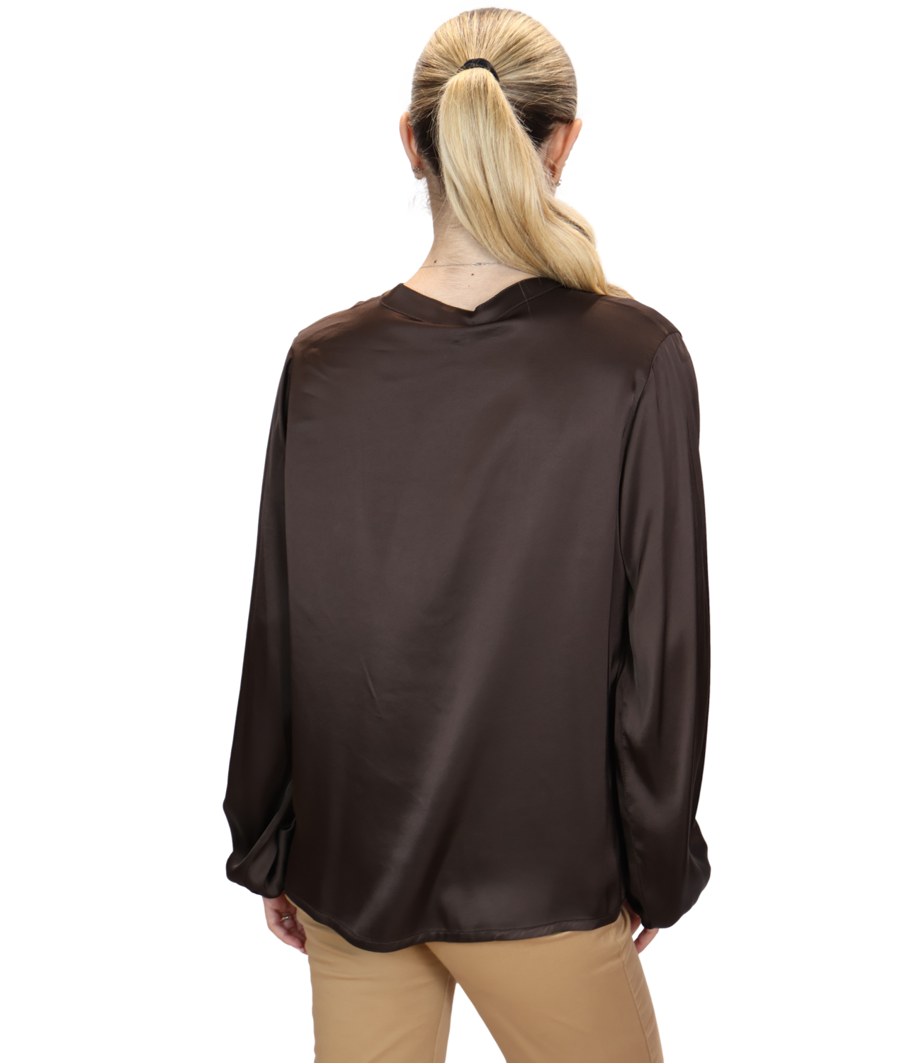 Motel Maglia da Donna - Moka - C200c97Q-126