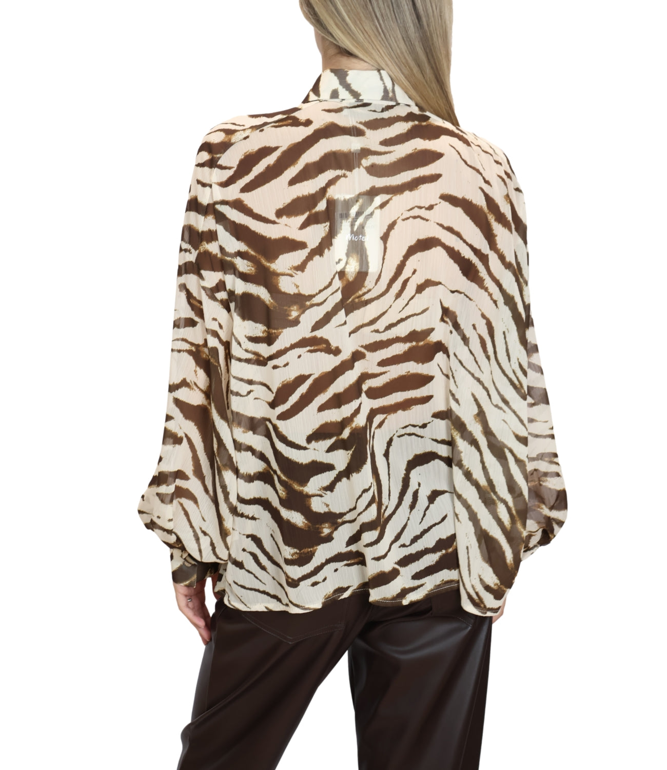 Motel Camicia da Donna - Zebra - C50467mo