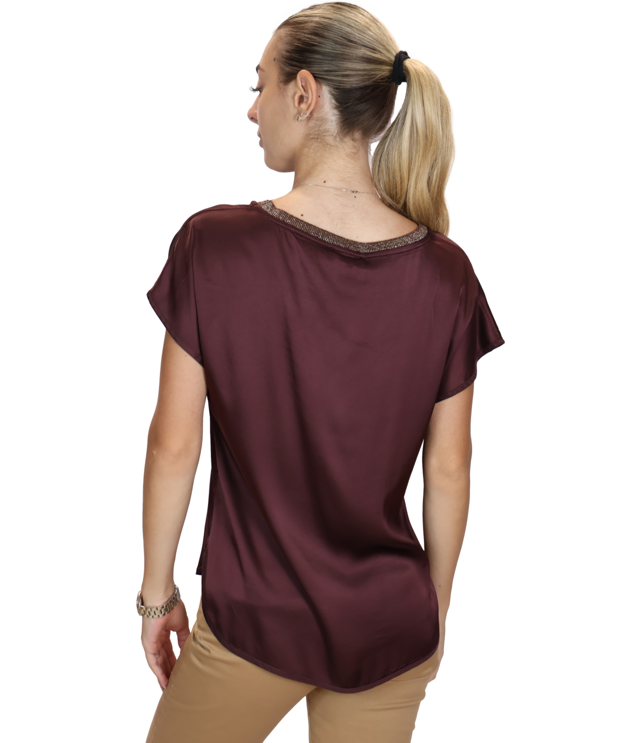 Motel Blusa da Donna - Brunello - C622b97Q-126