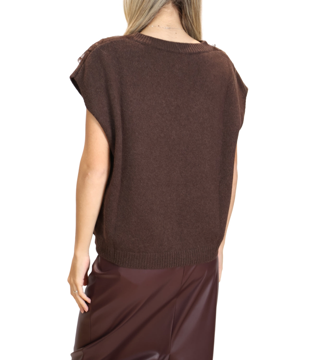 Motel Gilet da Donna - Moro - D81560/app1
