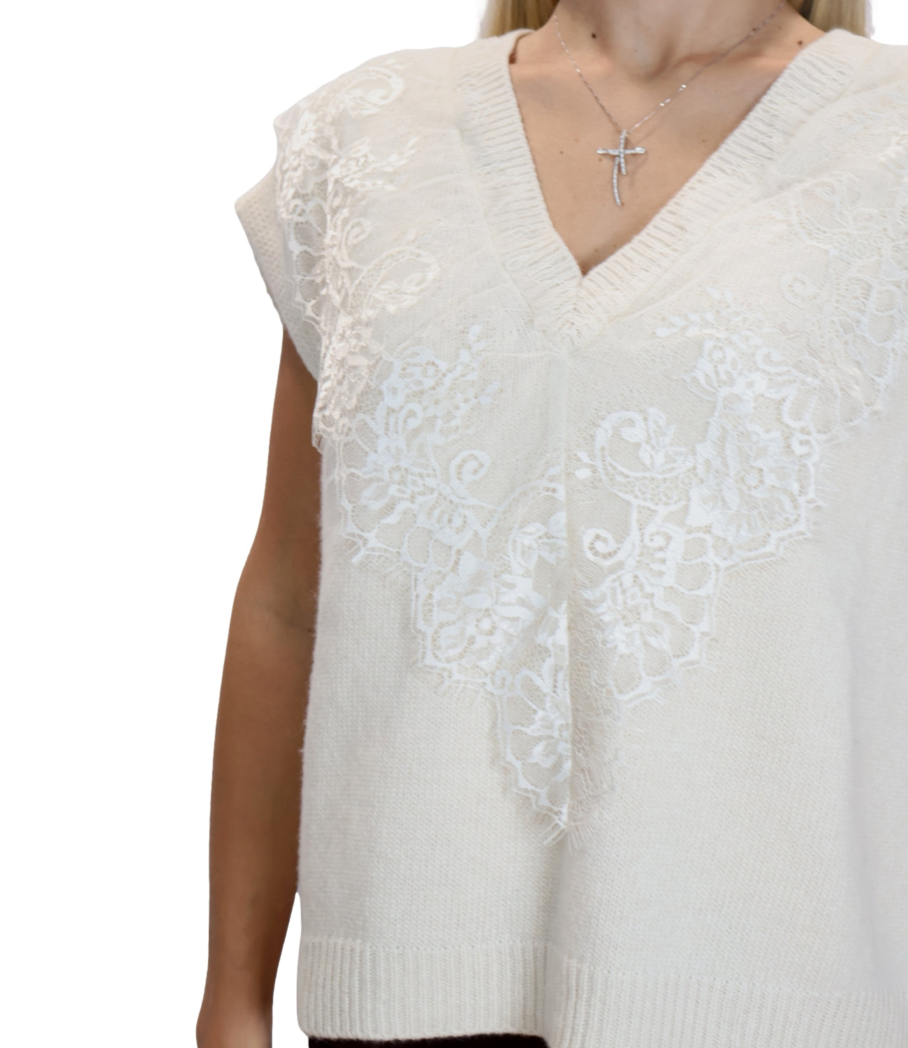 Motel Gilet da Donna - Naturale - D81560/app1