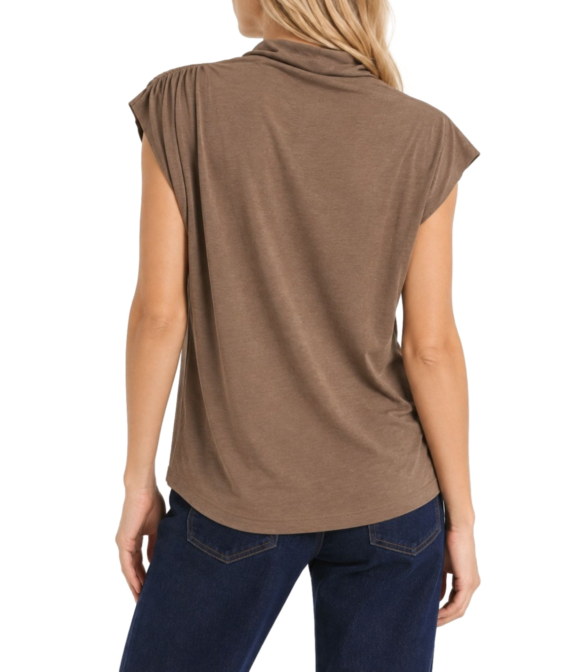 Myastreet Top da Donna - Fango - Esml306-06