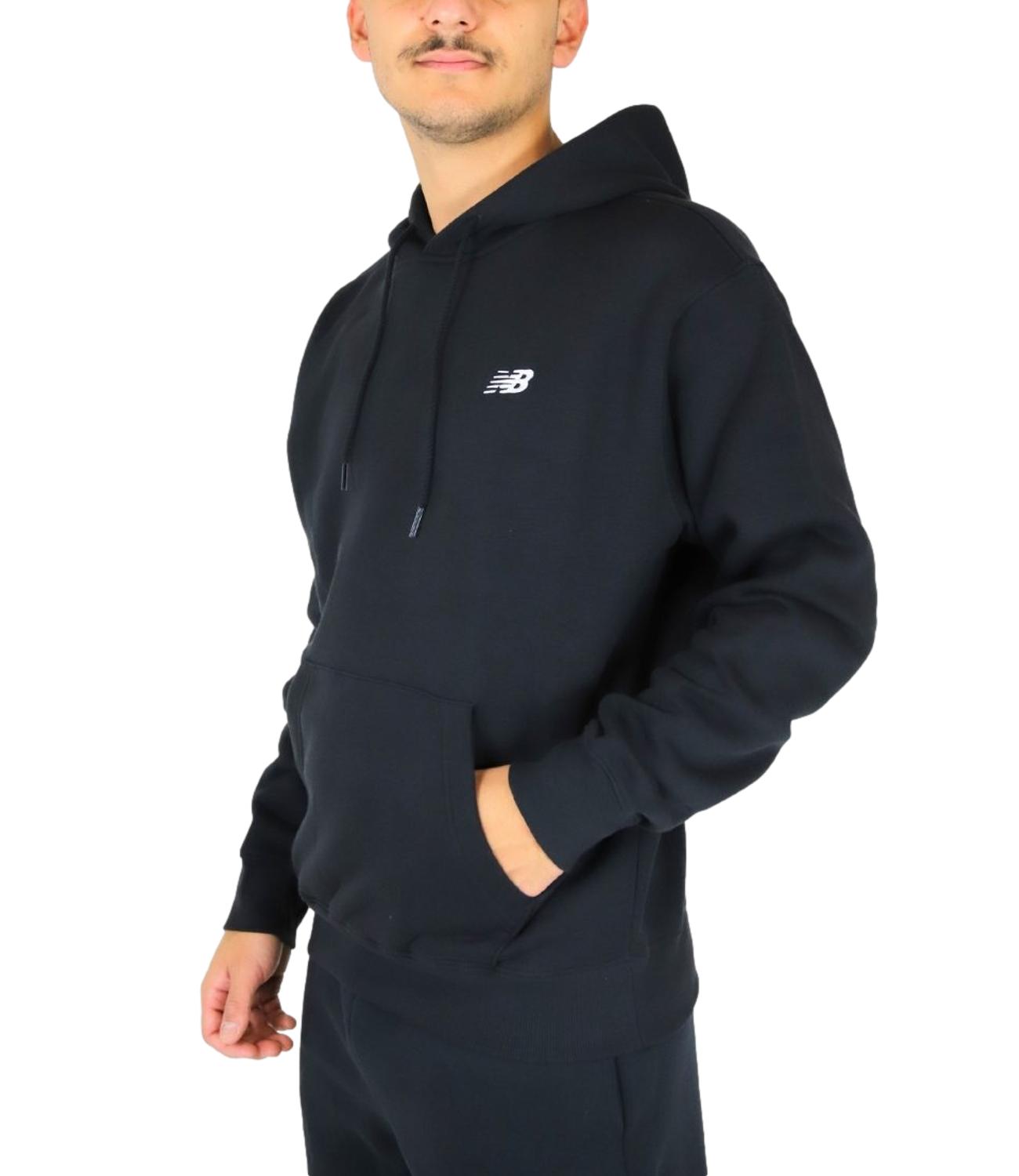 New Balance Felpa da Uomo - Black - Mt41511