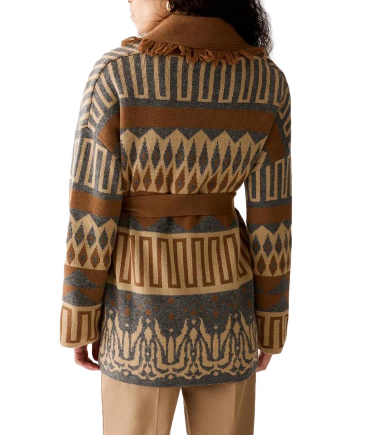 Penny Black Cardigan da Donna - Tabacco - 2621346073200