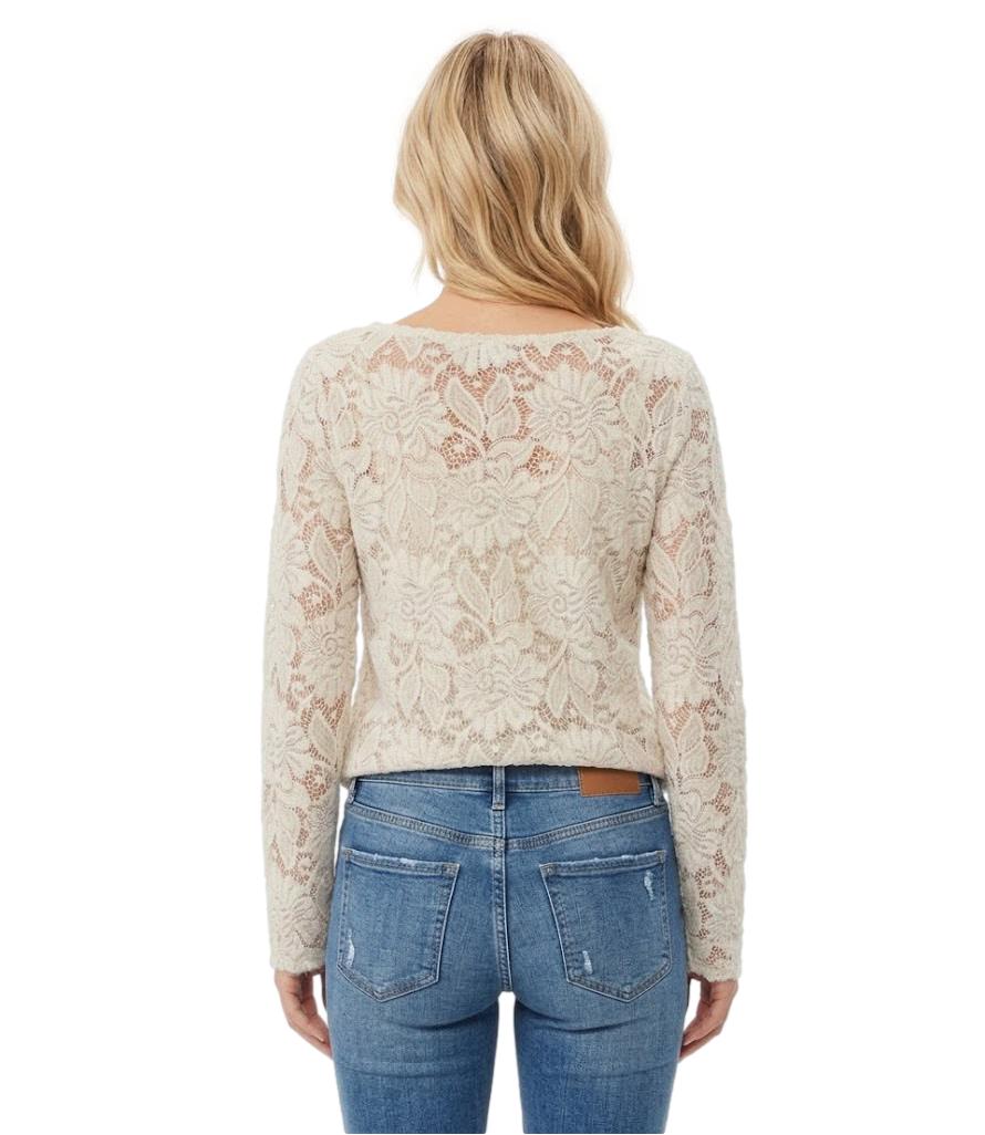 Philia Loft Maglia da Donna - Burro - B03l0120-6633