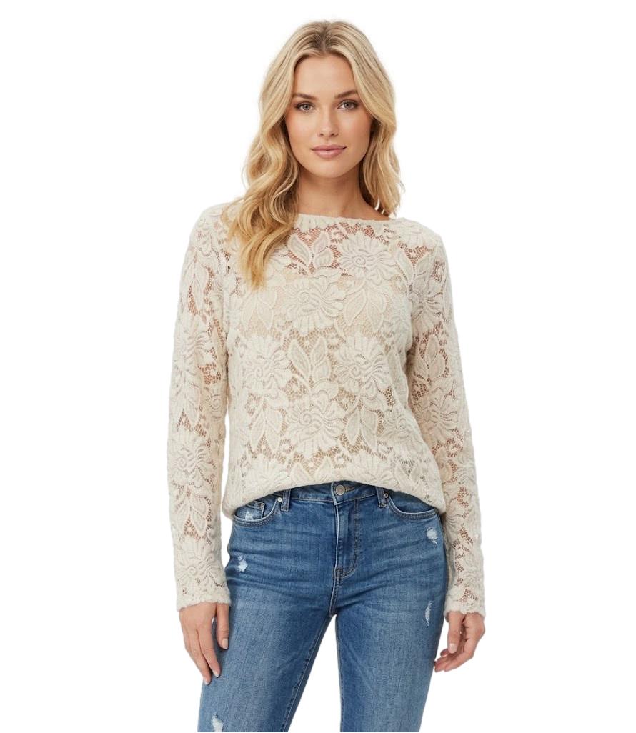 Philia Loft Maglia da Donna - Burro - B03l0120-6633
