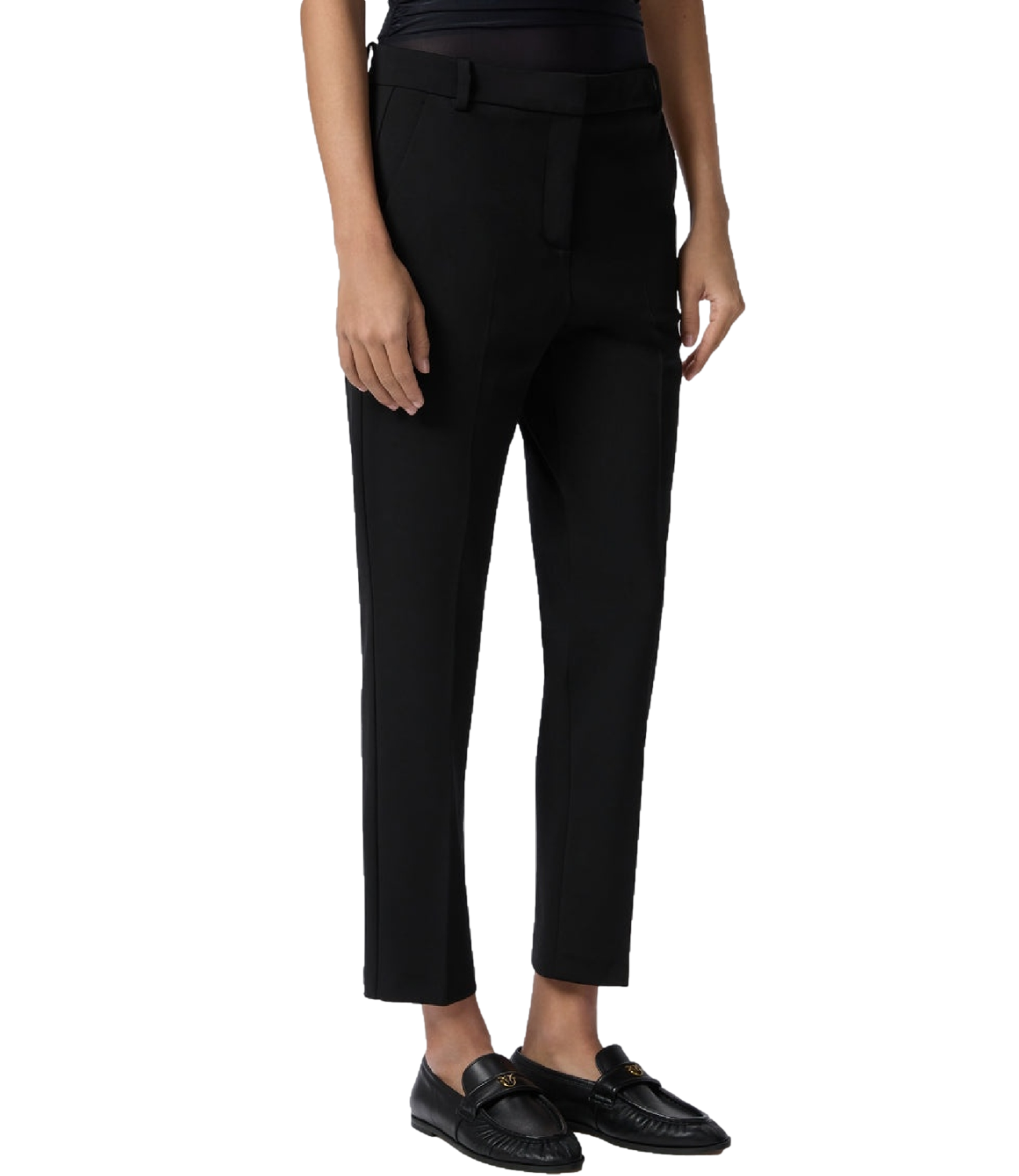 Pinko Pantalone da Donna - Nero Limousine - 100155-A3nv