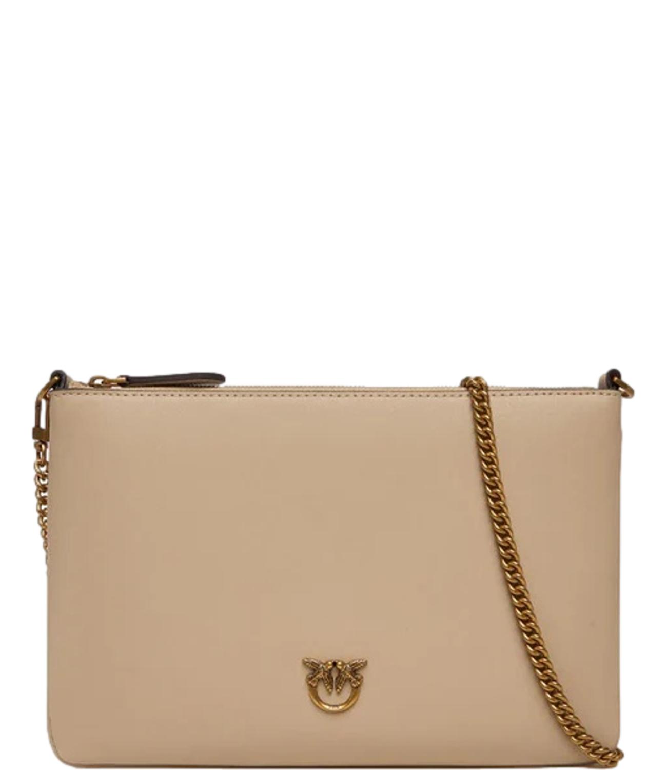 Pinko Borsa da Donna - BeigE-Grigio FumO-Antique Gold - 100455-A0f1
