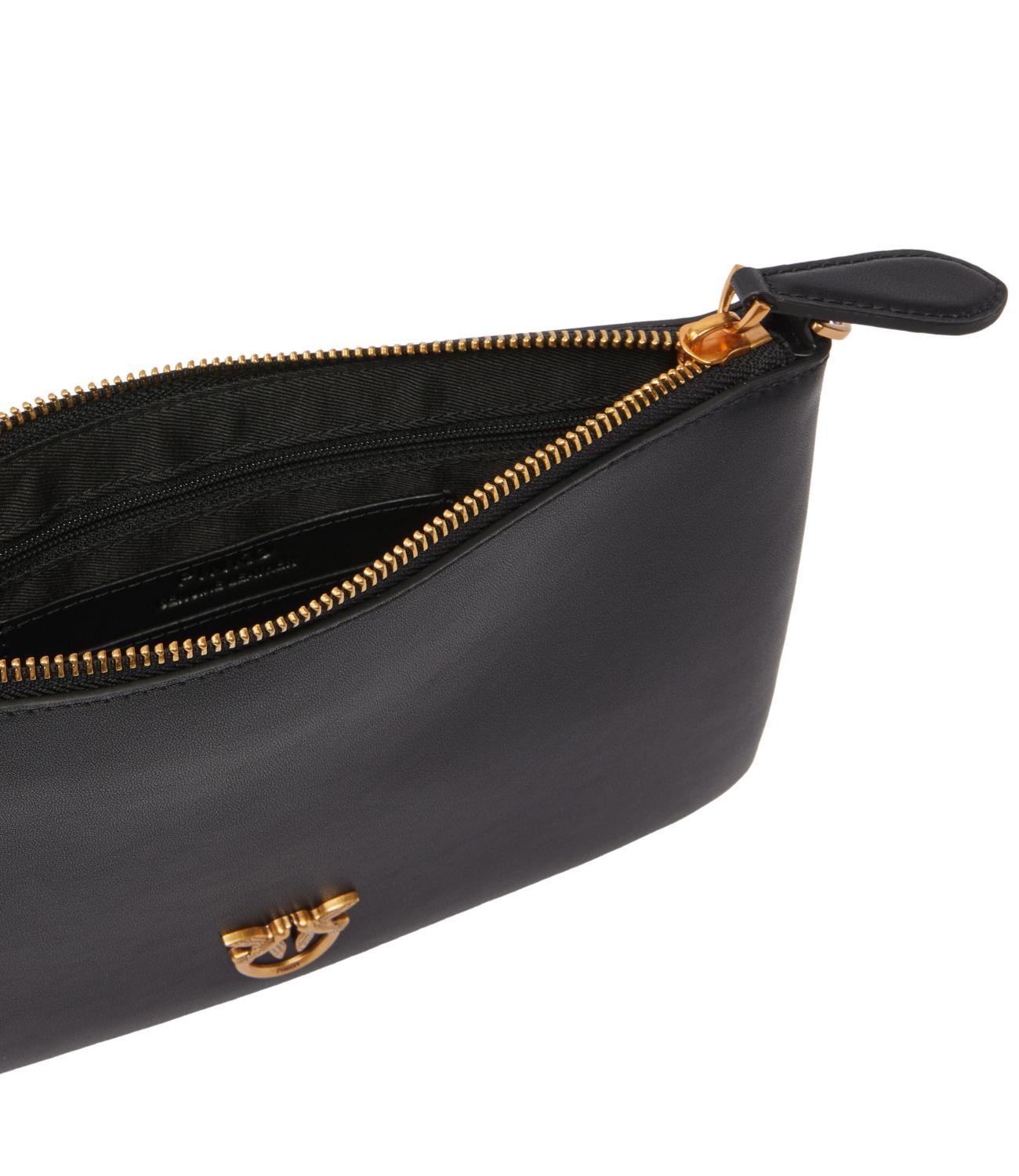 Pinko Borsa da Donna - NerO-Antique Gold - 100455-A0f1