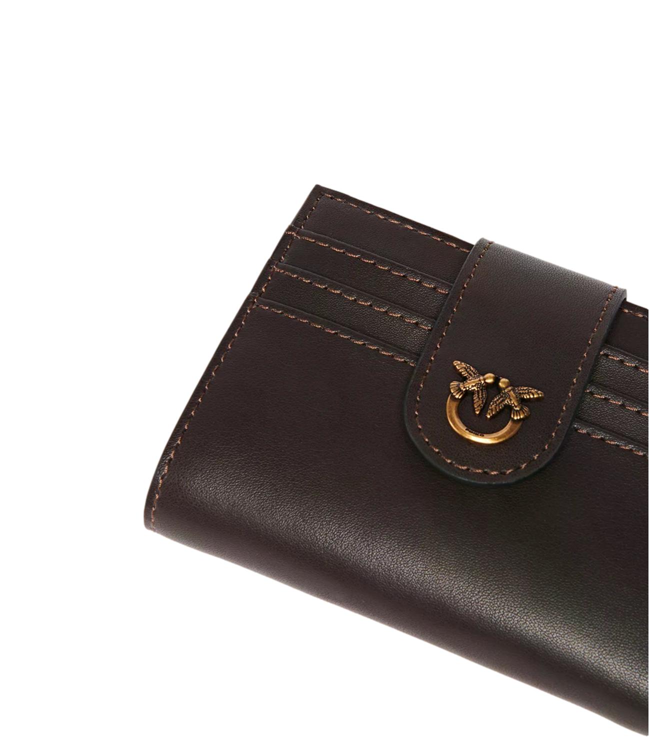 Pinko Portafogli da Donna - Marrone MarascA-Antique Gold - 103610-A0f1