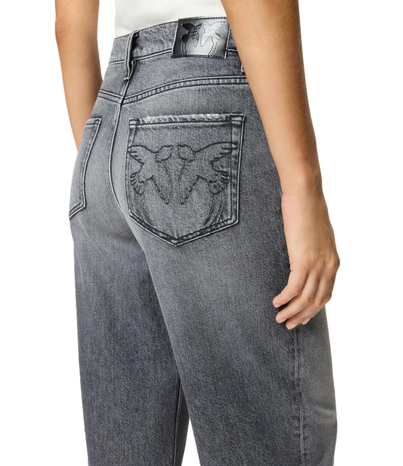 Pinko Jeans da Donna - Lavaggio Dark Gray - 103857-A2ry