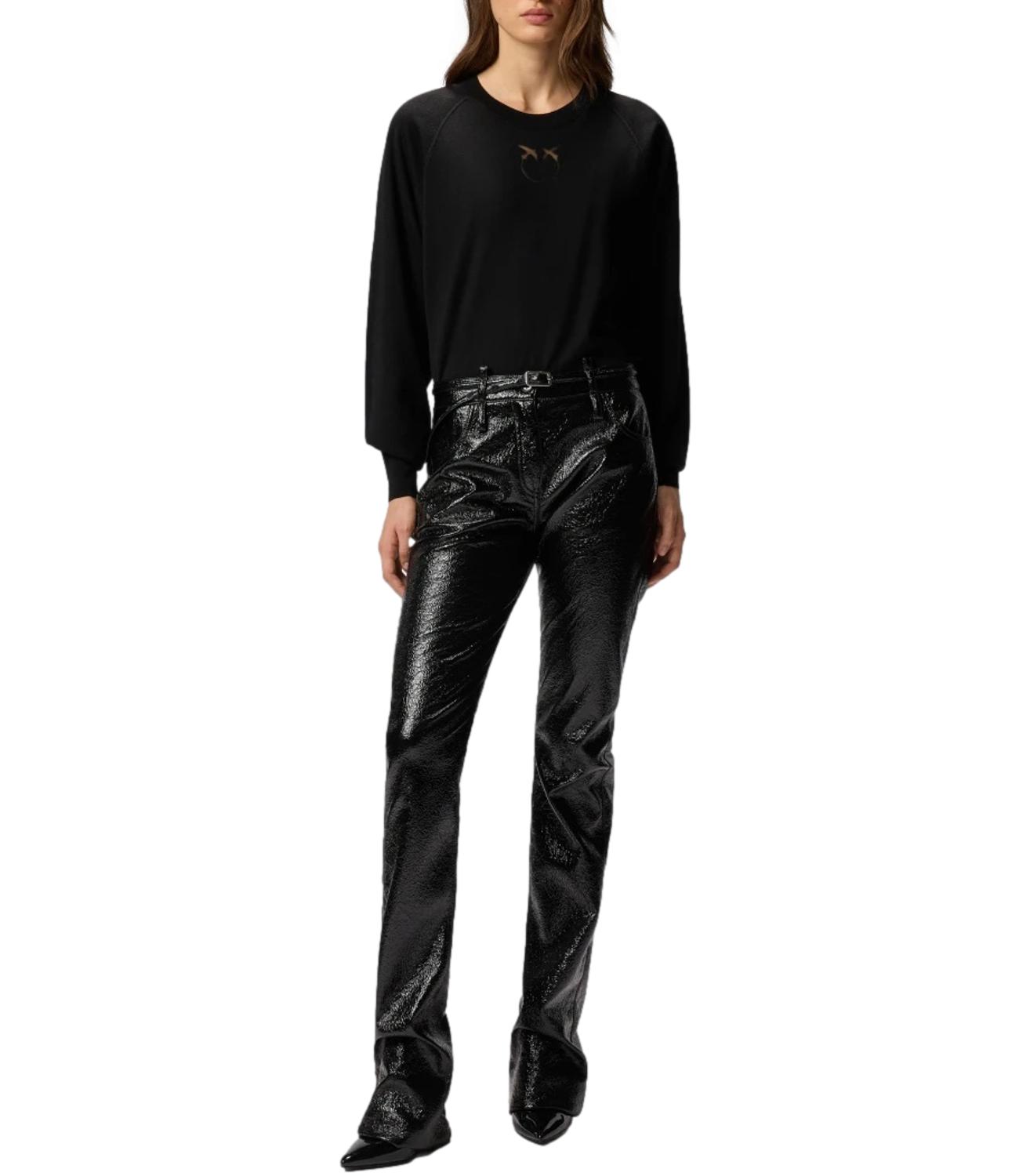 Pinko Maglia da Donna - Nero Limousine - 105417-A18m