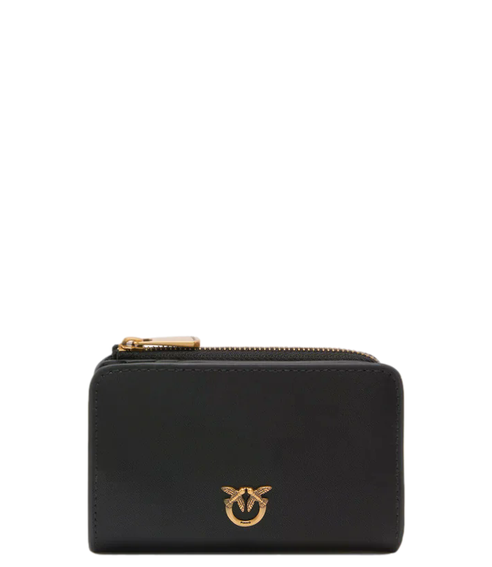 Pinko Portafogli da Donna - NerO-Antique Gold - 106206-A0f1