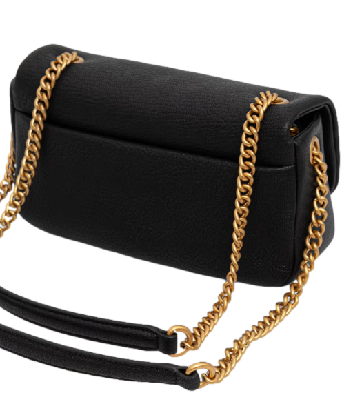 Pinko Borsa da Donna - NerO-Antique Gold - 107038-A3cx