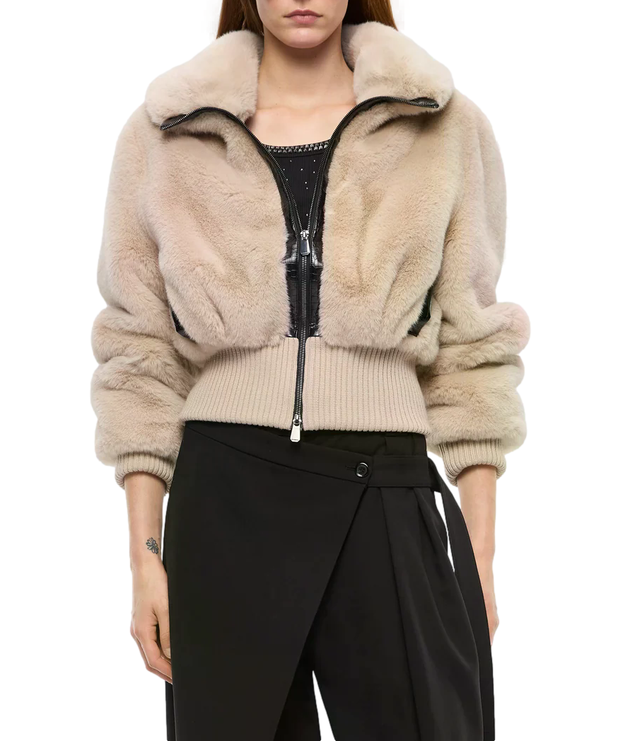 Pinko Pelliccia da Donna - BeigE-Giorno Piovoso - 107040-A3e7
