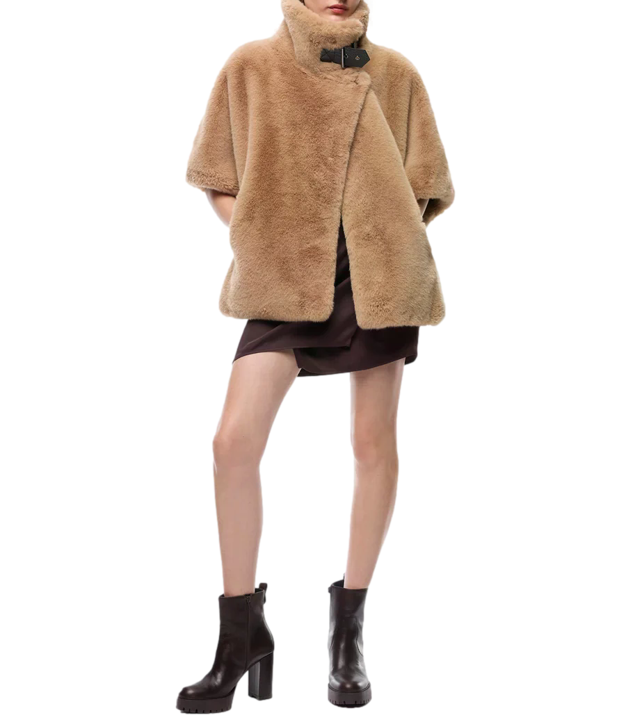 Pinko Pelliccia da Donna - Beige Toupe Caldo - 107043-A3e7