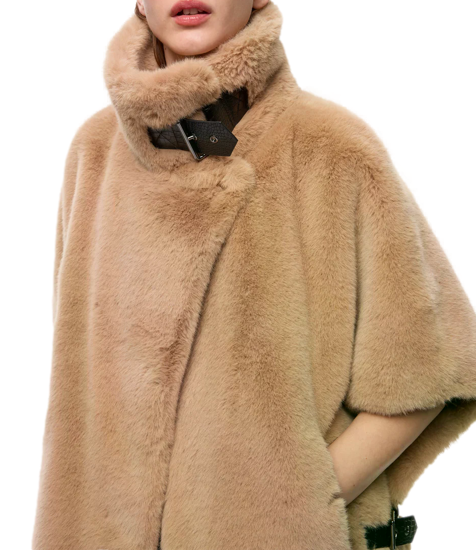 Pinko Pelliccia da Donna - Beige Toupe Caldo - 107043-A3e7