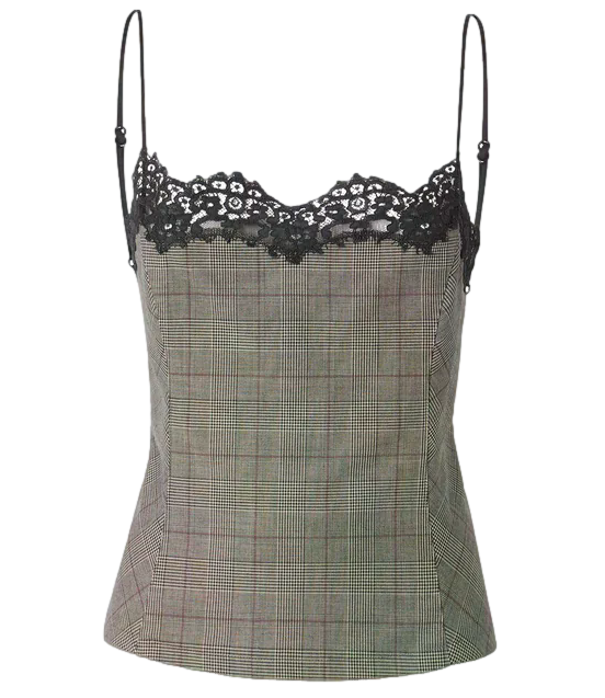 Pinko Top da Donna - Beige/bordeaux/nero - 107472-A3ff