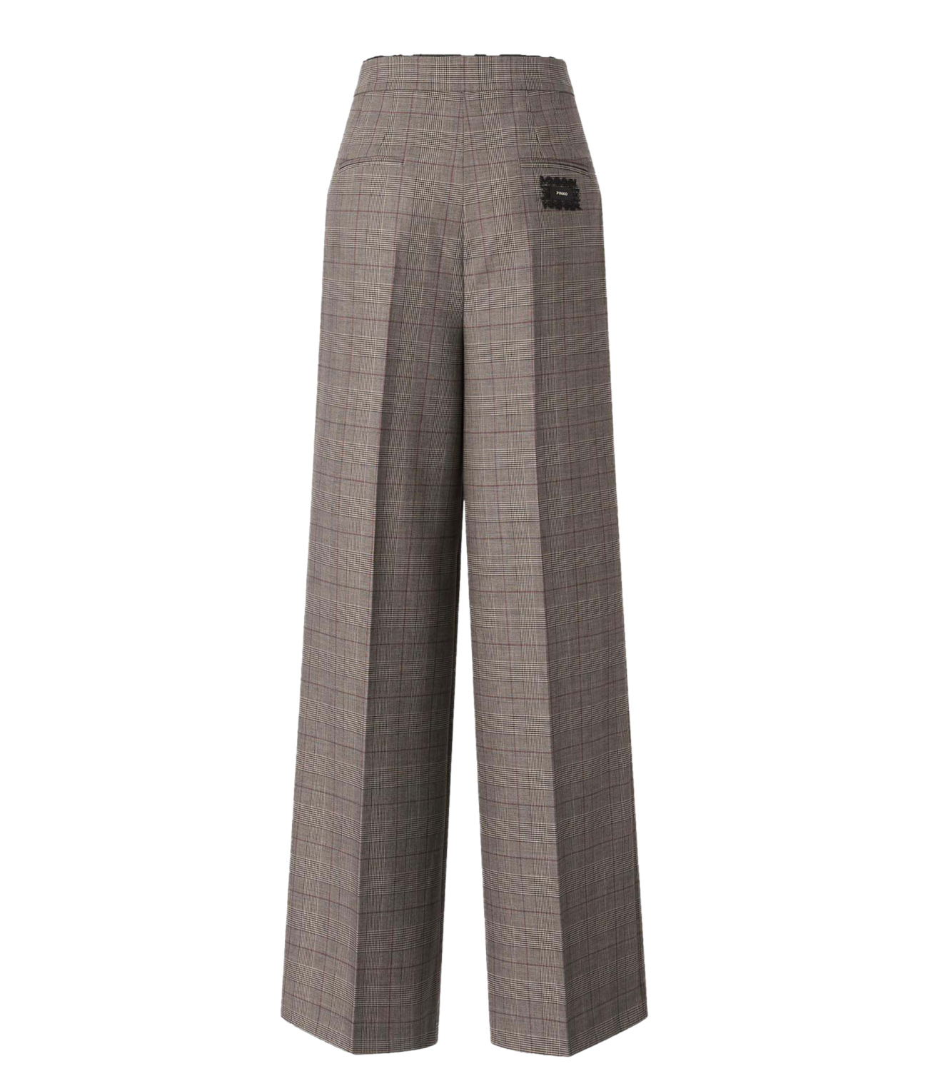 Pinko Pantalone da Donna - Beige/bordeaux/nero - 107476-A3ff