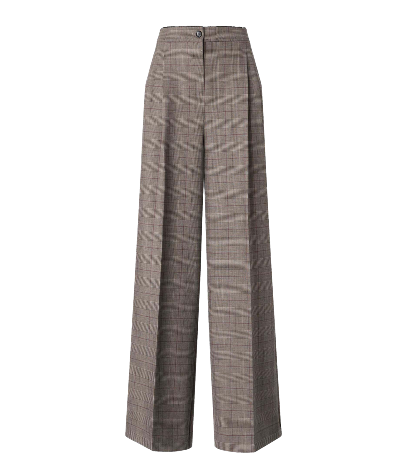 Pinko Pantalone da Donna - Beige/bordeaux/nero - 107476-A3ff