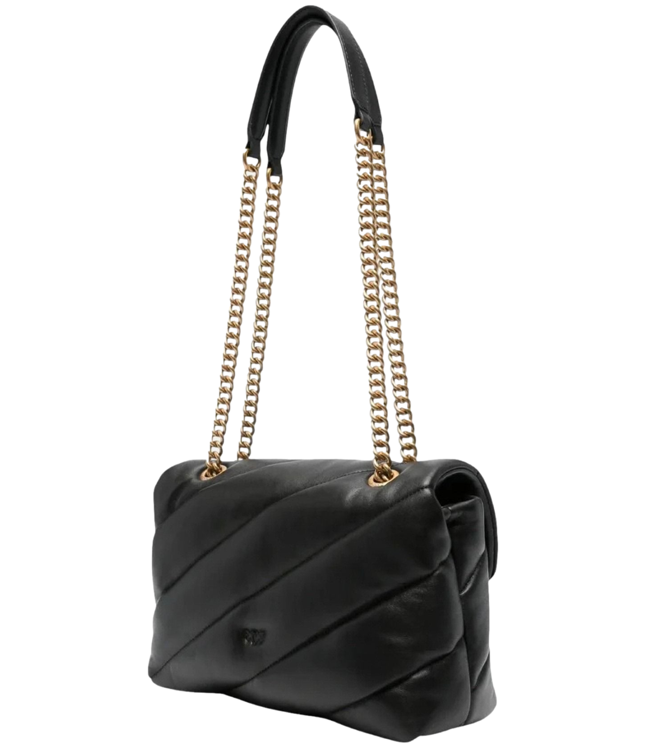 Pinko Borsa da Donna - NerO-Antique Gold - 107616-A0f2