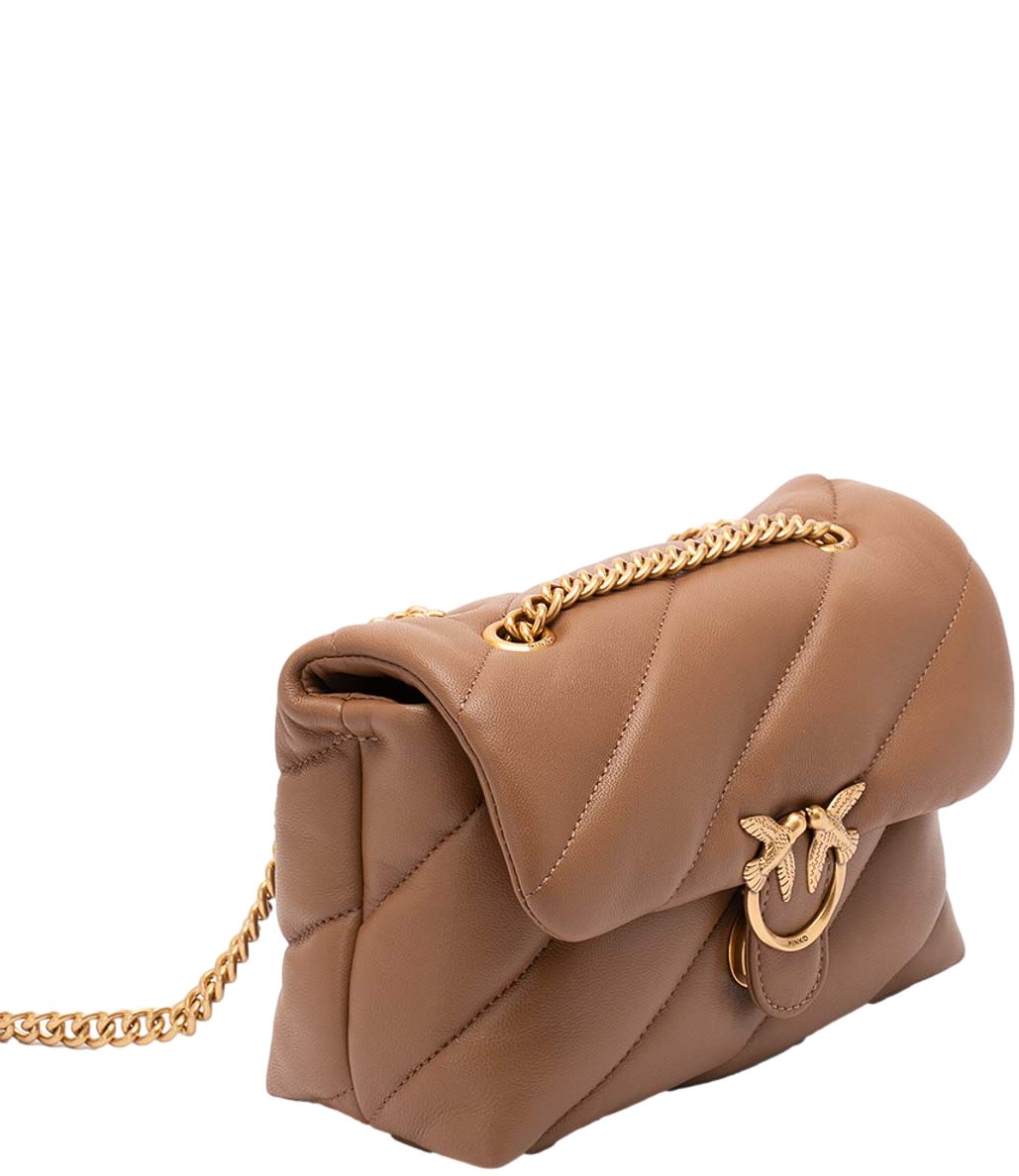 Pinko Borsa da Donna - Marrone CognaC-Antique Gold - 107617-A0f2