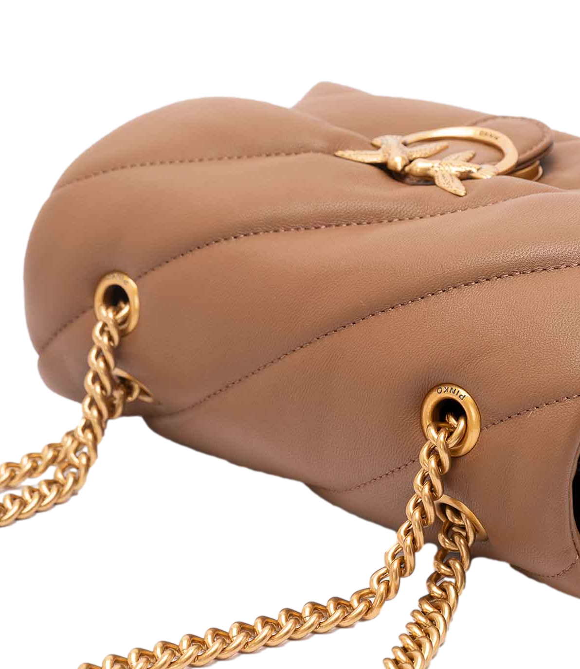 Pinko Borsa da Donna - Marrone CognaC-Antique Gold - 107617-A0f2
