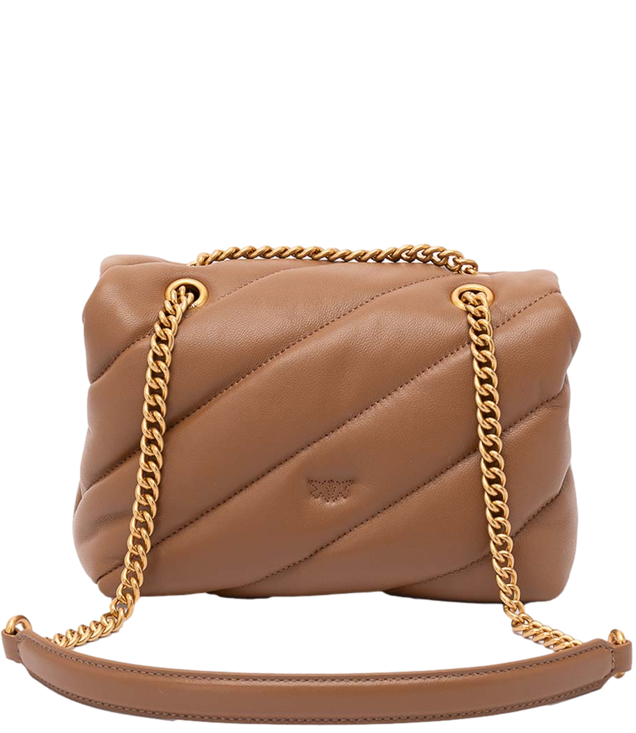 Pinko Borsa da Donna - Marrone CognaC-Antique Gold - 107617-A0f2