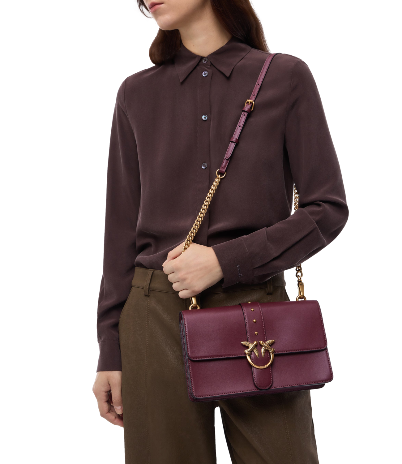 Pinko Borsa da Donna - Ribes IntensO-Antique Gold - 107621-A0f1