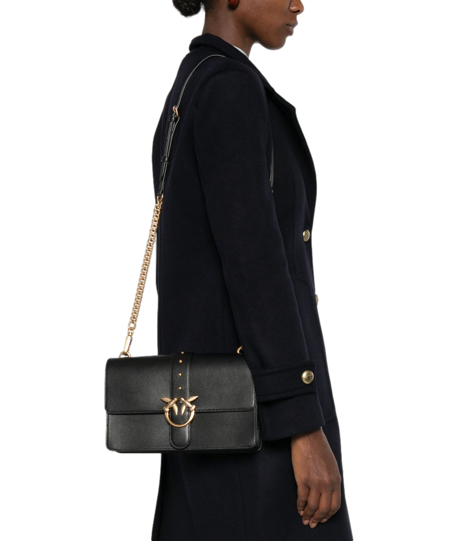 Pinko Borsa da Donna - NerO-Antique Gold - 107621-A0f1
