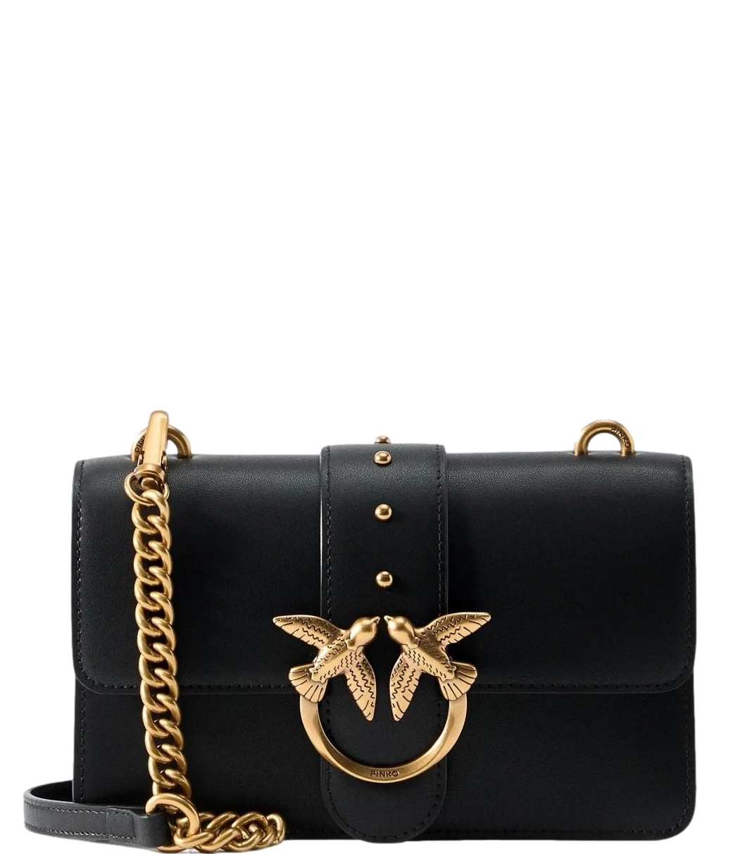 Pinko Borsa da Donna - NerO-Antique Gold - 107622-A0f1