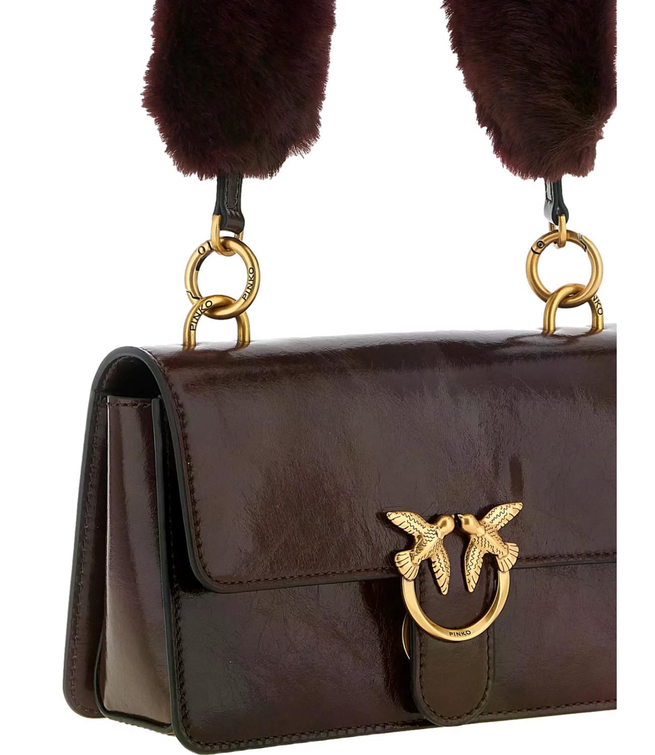 Pinko Borsa da Donna - BorgognA-Antique Gold - 107676-A3lp