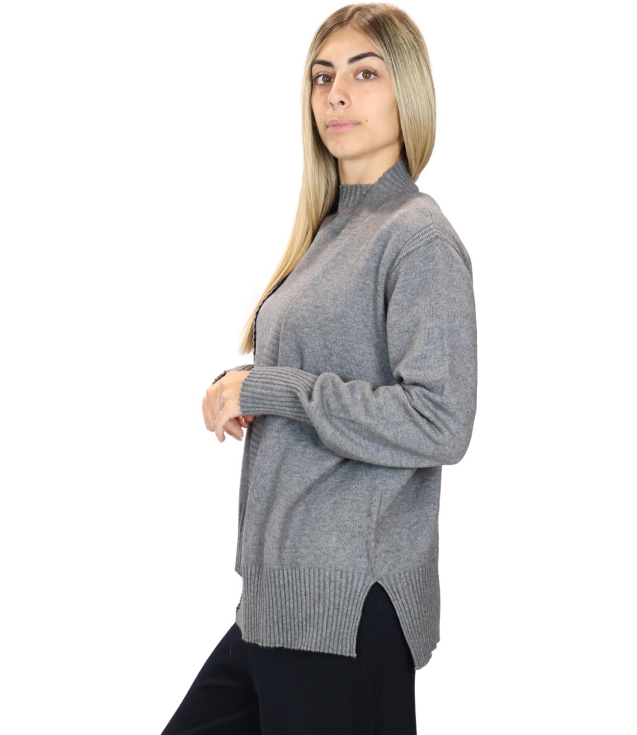 Ragno Cardigan da Donna - Ardesia Mel. - Dt49mn
