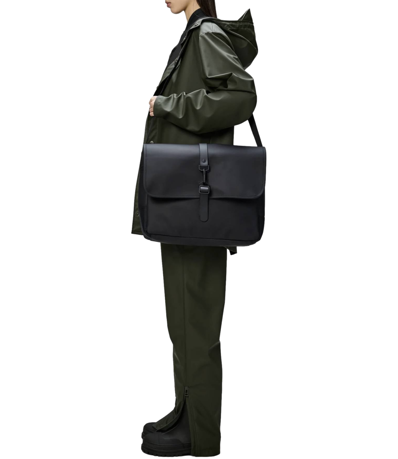 Rains Borsa tracolla da Unisex - Nero - 14580