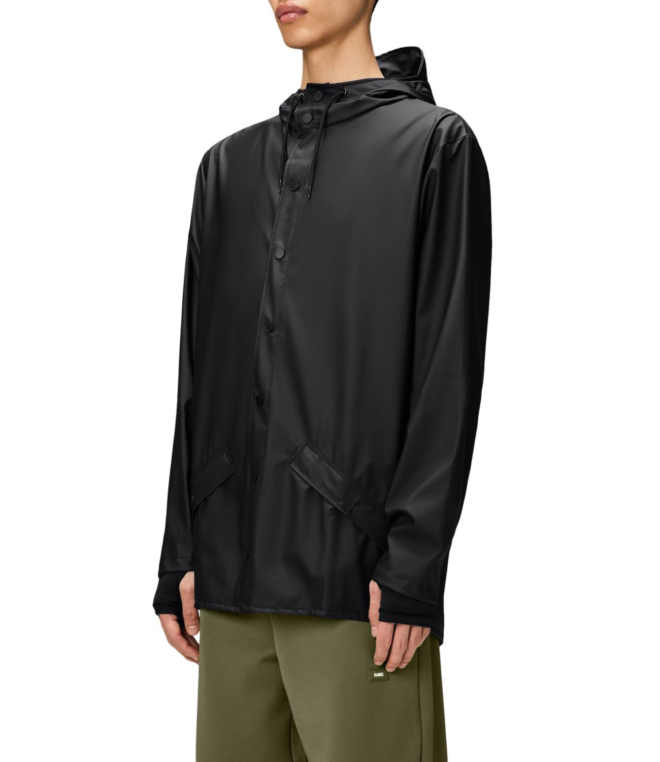 Rains Giacca da Uomo - Black - 12010