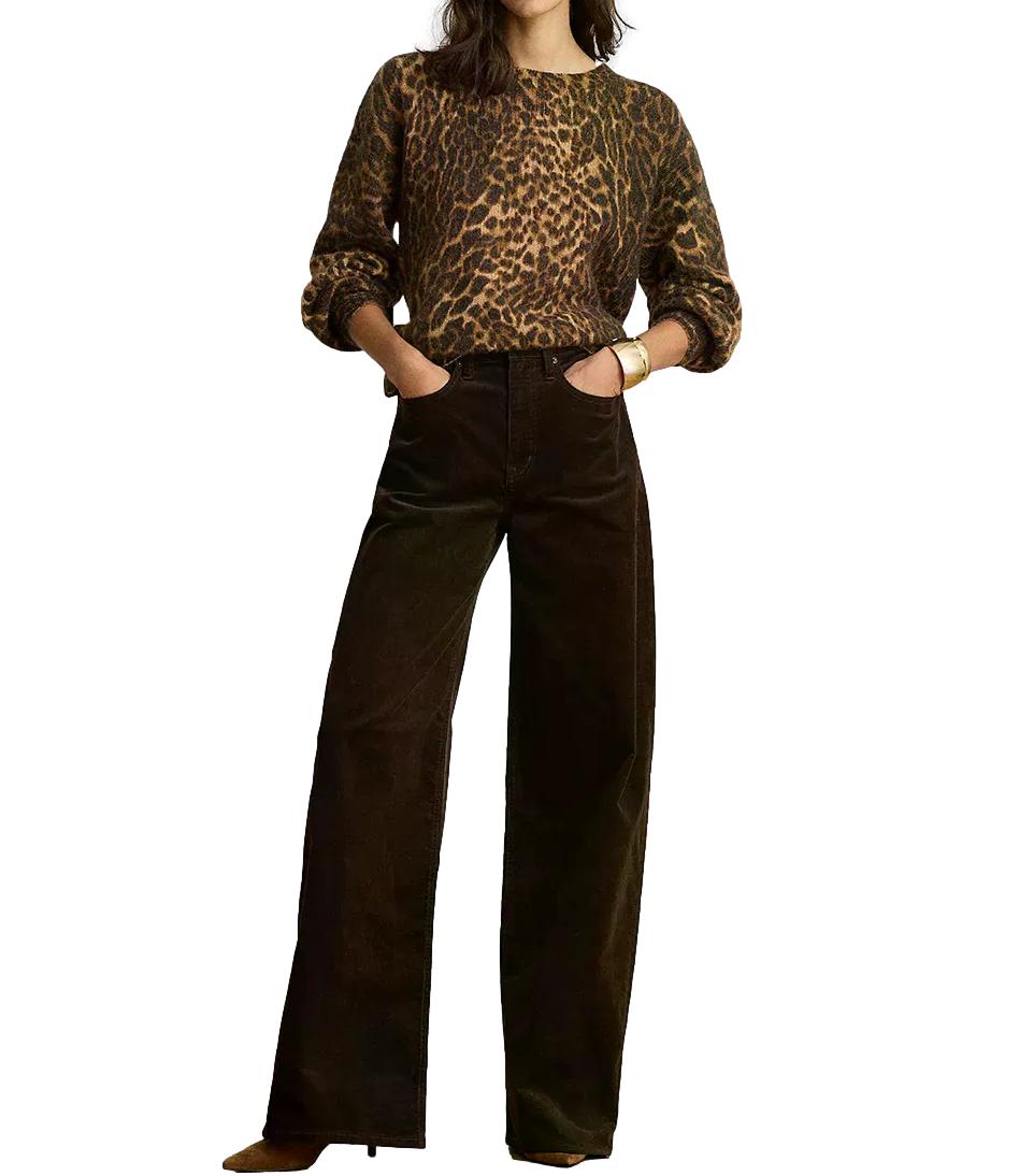 Ralph Lauren Pantalone da Donna - Circuit Brown - 200b34256