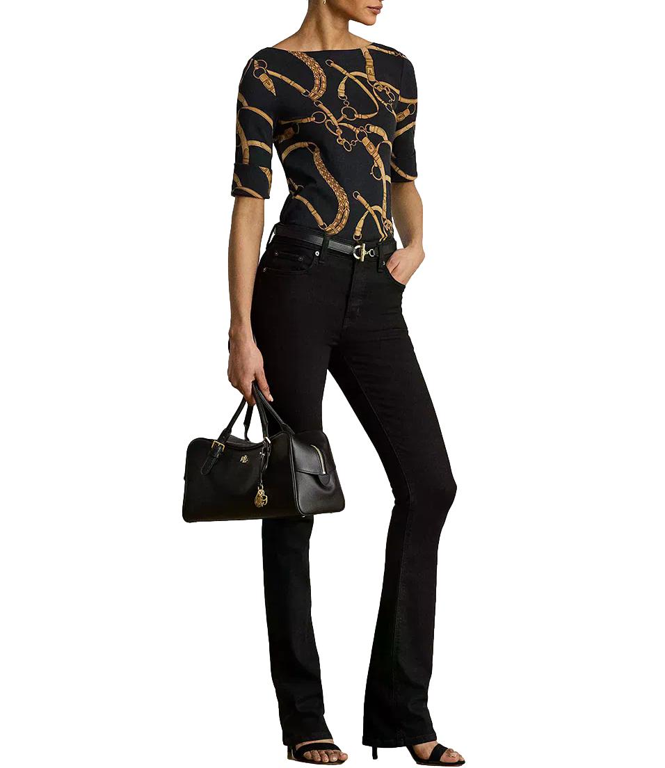Ralph Lauren T-Shirt da Donna - Black/tan - 200p13948
